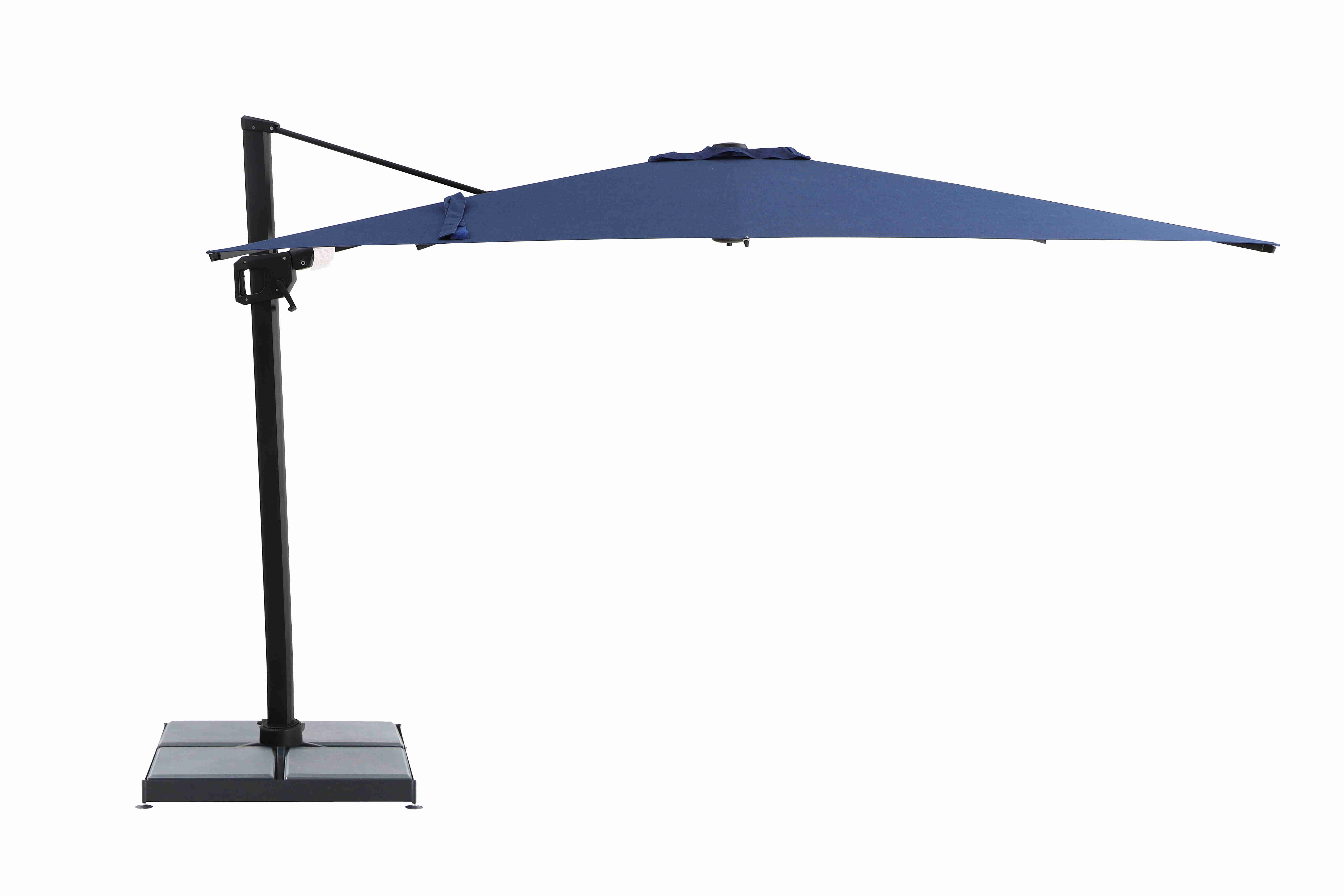 10ft Aluminum commercial Multi-function Cantilever Umbrellas, MEERU MINI